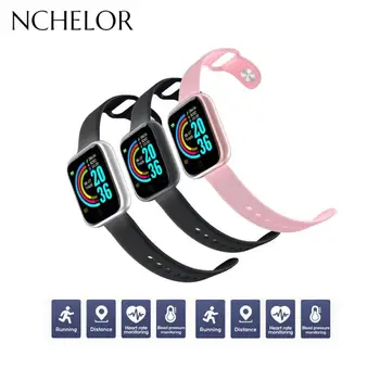 

NCHELOR Smart Watch Health Wristband Sports Watch Blood Pressure Heart Rate Pedometer Fitness Tracker Smart Bracelet Waterproof