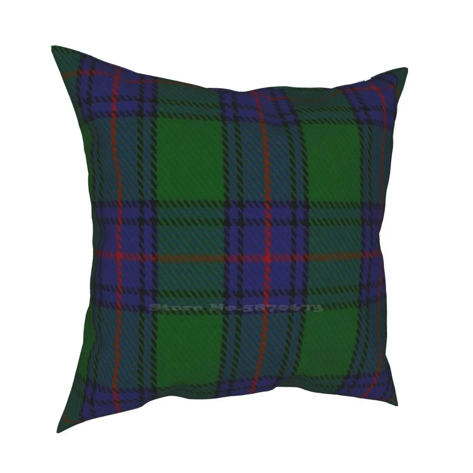 00035 Shaw Clan Tartan Morbido E Confortevole Federa Scozia Scozzese Tartan Heritage Luck Kilt Wedding Proans Coat Of Arms