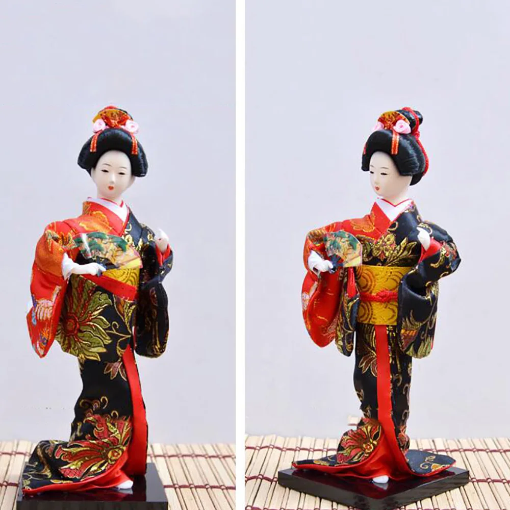 Кукла Geisha украшения ручной работы статуэтка в японском стиле смола креативные