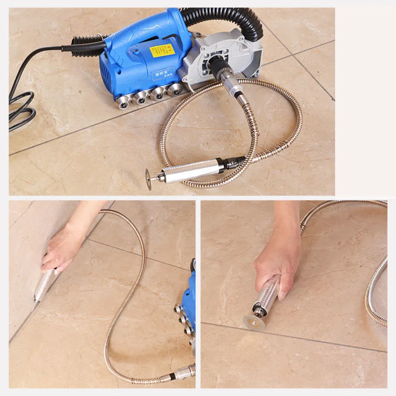 Household Electric Tile Gap Crevice Cleaning Machine Slotting Tool Tile
