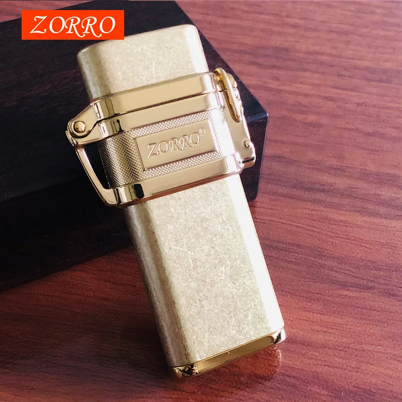 Zorro латунная керосиновая ветрозащитная Зажигалка Личность Творческая глубина