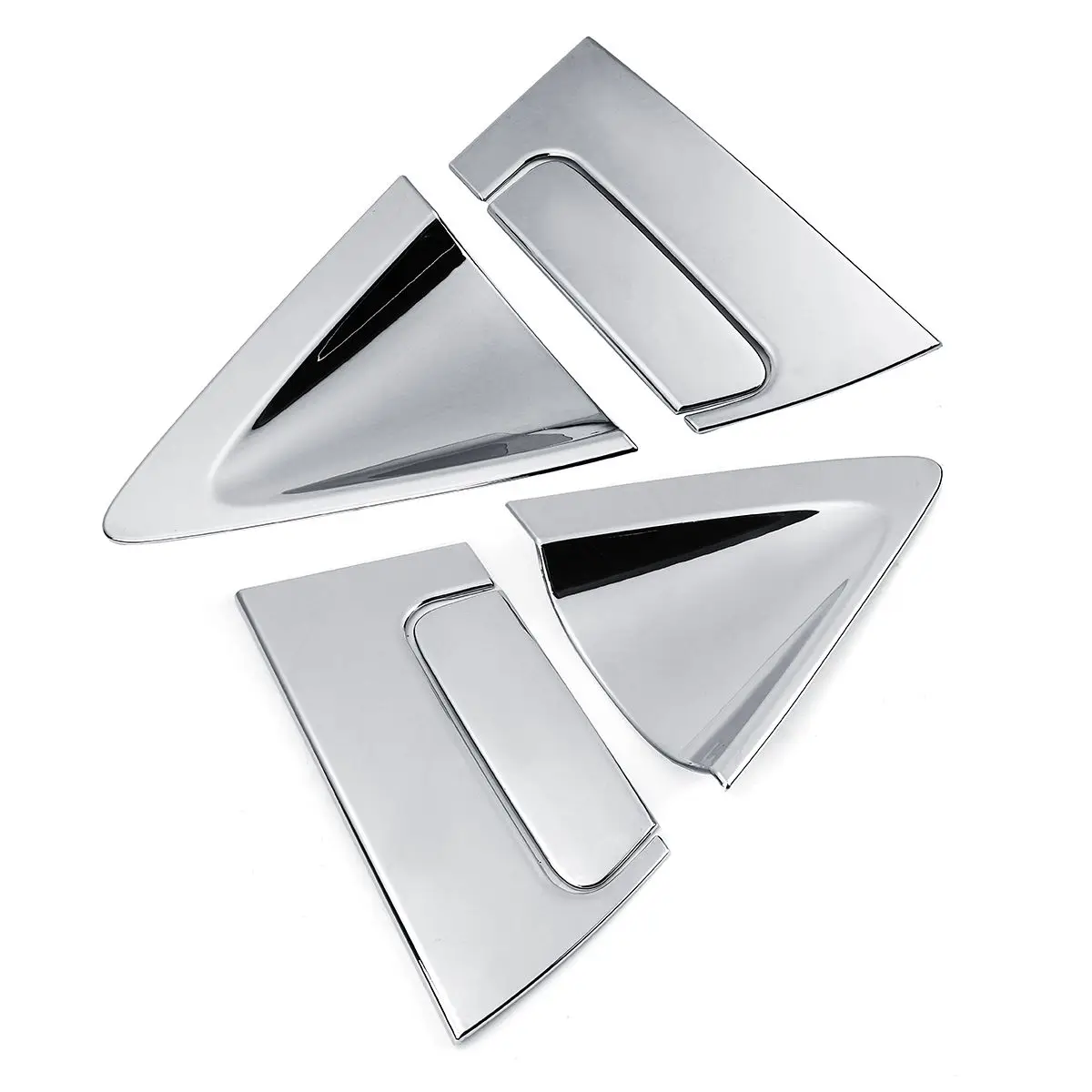 chrome rear Чехлы на ручки передней и задней двери+ чаши для Honda Vezel H-RV X-RV, наклейки на рамку для стайлинга автомобилей, глянец, углеродный хром - Цвет: chrome rear