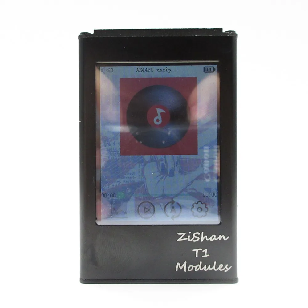 FENGRU Diy Zishan T1 AK4490 DSD MP3 плеер Профессиональный без потерь HiFi портативный MP3 плеер твердое решение сбалансированный усилитель