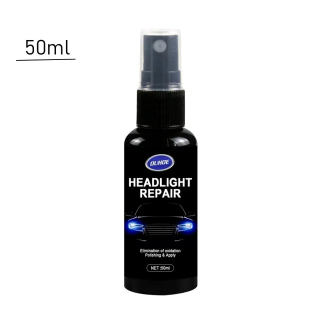 10ml Car Headlight Repair Coating Solution Repair Kit Oxidation Rearview Coating Headlight Polishing Anti-scratch Liquid Agent 50ml