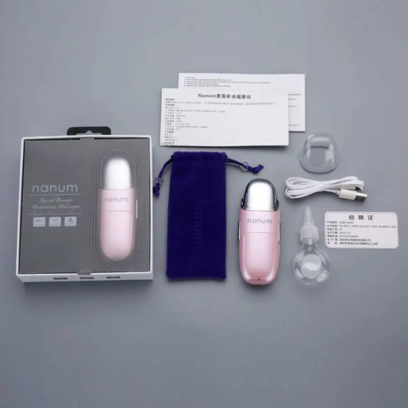 Мини-пароварка для лица ручной туман для лица Mister опрыскиватель usb зарядка массажер для лица