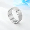 AsJerlya 8mm Titanium Stainless Steel English Letter Prayer Ring Men's Bible Cross Rings For Women Men Jesus Christian Jewelry ► Photo 3/5