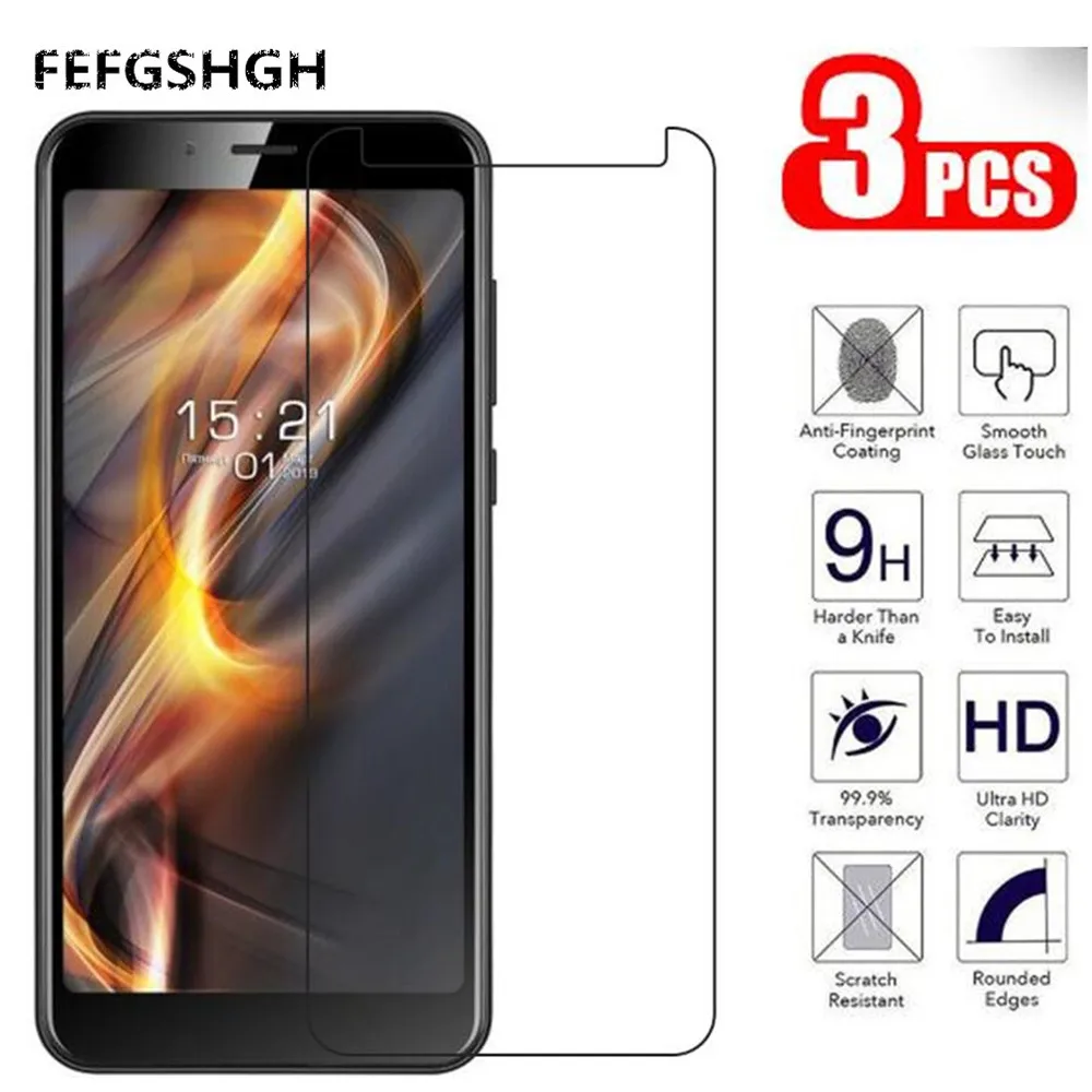 

9H 2.5D Tempered Glass For Fly Power Plus 5000 Screen Protector Glass On The For Fly Power Plus 5000 Protective Film Glass
