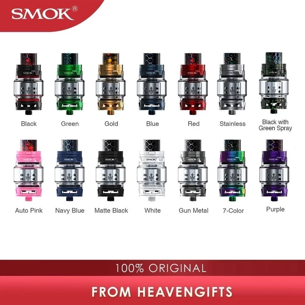 Бак SMOK TFV12 PRINCE Cloud Beast 100% оригинал 8 мл/2 мл с новым V12 Q4/X6/T10 Core &amp Wild Cobra капельный