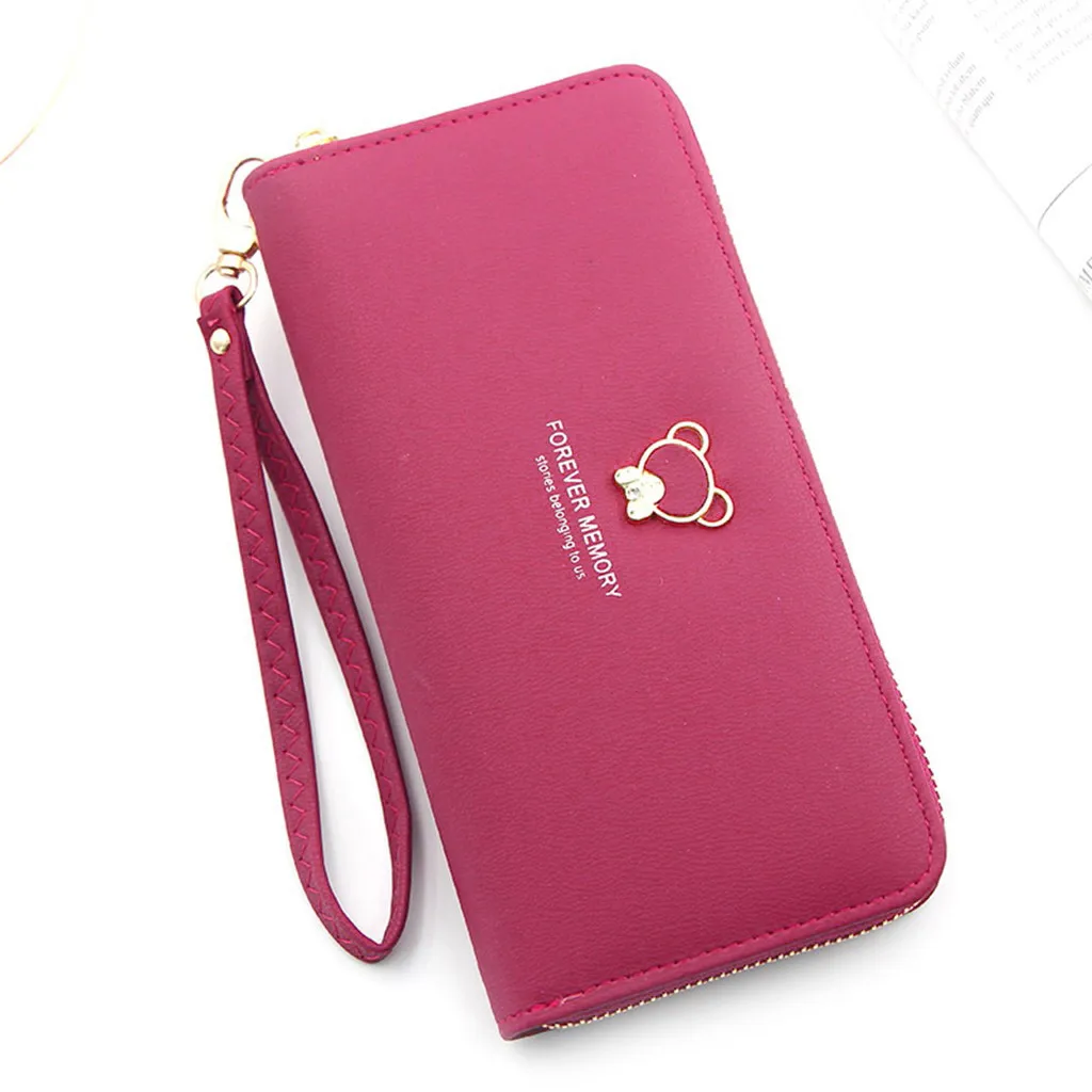 Women's Wallet Elegant Clutch Long Zipper Wallet Bag Women's Interior Compartment Coin Purse Card Package Big Fashion Wallets Women's Wallet Elegant Clutch Long Zipper Wallet Bag Women's Interior Compartment Coin Purse Card Package Big Fashion Wallets