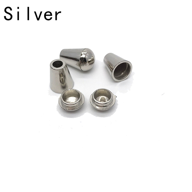 Cord Ends Bell Stopper With Lid Lock Colorful Plastic Toggle Clip For Paracord Clothes Bag Sports Wear Shoes Accessories