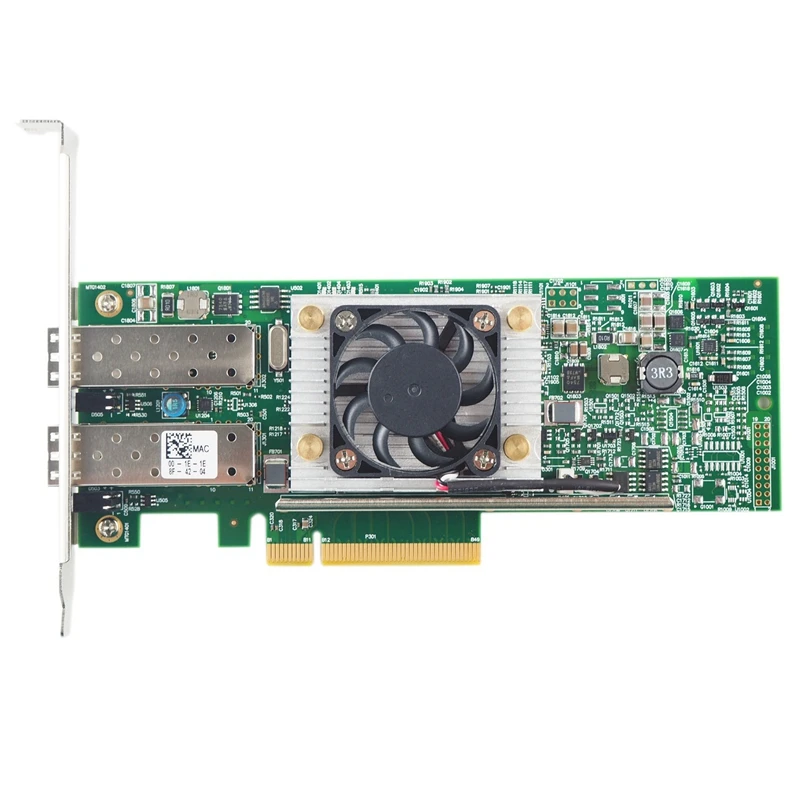 10 Гб PCI Express 8X Ethernet Сетевая карта-(для контроллера Broadcom BCM57810S), двойной SFP+ порт волоконно-серверный адаптер, с Lo