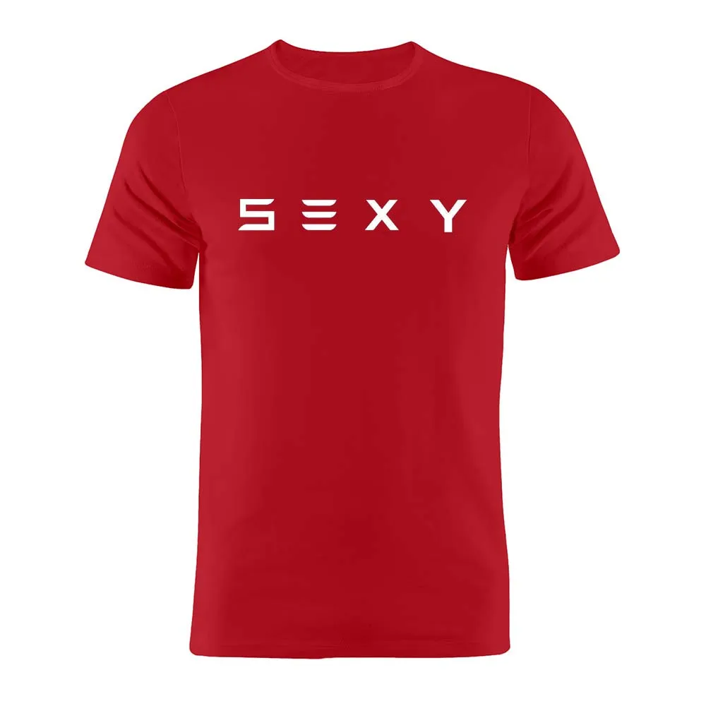 100% Cotton Unisex T Shirt Sexy Tesla 