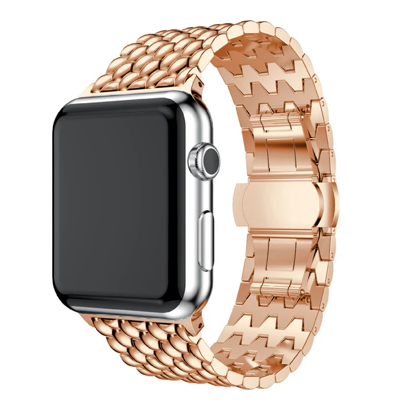 Металлические полосы для iphone 2 42 мм серия 3 1 iwatch ремни 44 мм 40 мм 38 мм apple watch аксессуары