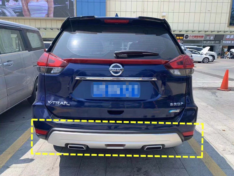 Для Nissan X-TRAIL обвес спойлер- для X-TRAIL ABS задний спойлер передний бампер диффузор защитные бамперы