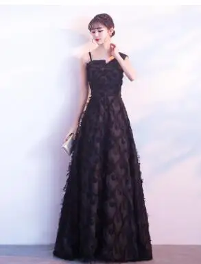 Robe De Soriee, новое бордовое вечернее платье на одно плечо, кружевное перо, элегантные вечерние платья для невесты, помолвки, выпускного вечера - Цвет: as show