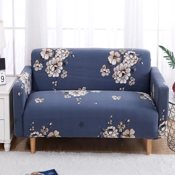 

1Pc Stretch Polyester and Spandex Sofa Slipcovers Durable Soft Sofa Cover High Elastic Loveseat Slipcover Furniture Protector