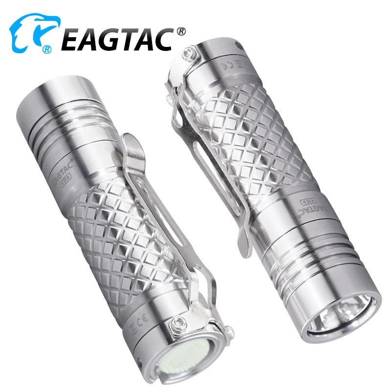 Фото EAGTAC D3C Ti XM-L2 Luminus SFT40 Nichia 519A 4500K CRI93 SST20 CRI95 светодиодный фонарик EDC мини-фонарик 16340 CR123A ограниченный выпуск №4