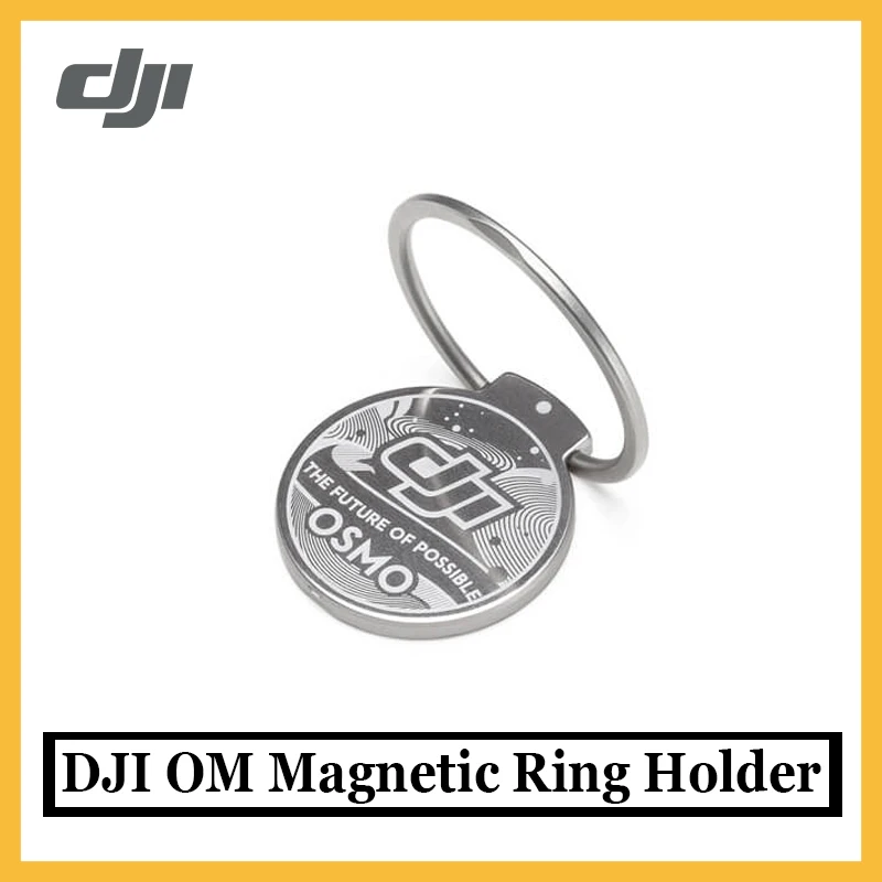 Магнитное кольцо-держатель DJI OM 4 быстро и легко устанавливается на OM4 благодаря