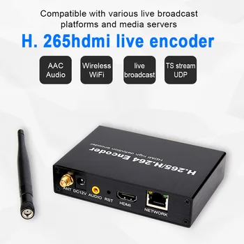 

1080P HD Home Universal Video Encoder For Live Streaming Stable Game Broadcast Easy Install WIFI Multifunction Hdmi Iptvs Office
