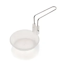 Bowl Pot Tableware Portable Pp Plastic Transparent Bowl Camping Barbecue Tableware Mini Plastic Bowl Save Space