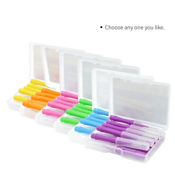 

10Pcs/Pac L Shape Push-Pull Interdental Cleaners Orthodontic Teeth Oral Hygiene Tool