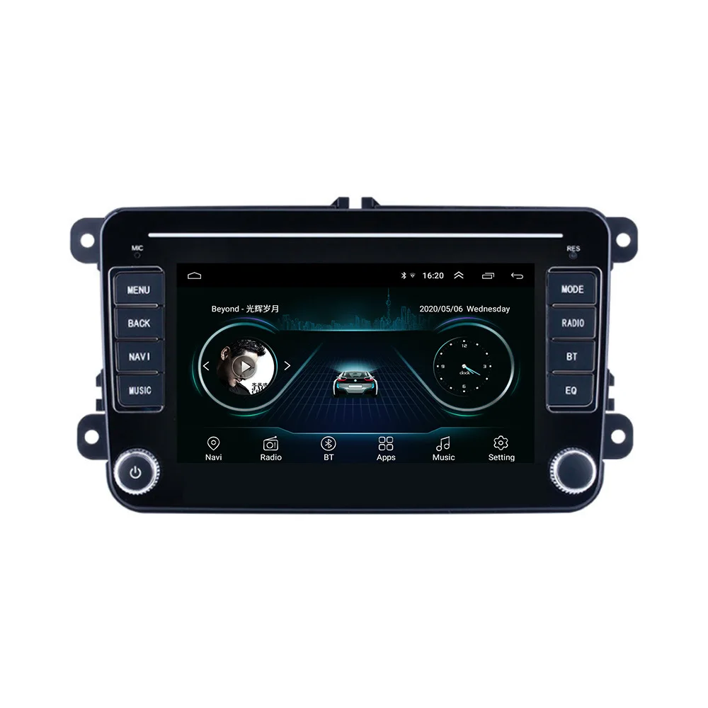 

Suitable for 7-inch Volkswagen button universal navigation car MP5 Android navigation integrated machine reversing image