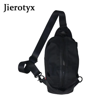 

JIEROTYX Casual Designer Women's Waist Bags Fashion Mobile Phone Fanny Pack Unisex Hip-Hop Trendy Chest Bags Punk Style Belt Bag