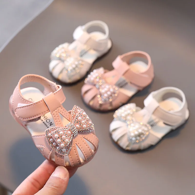 Baby Girls Sandals Soft Bottom Infant Shoes Bowknot Kids Girl kids shoes kids sandals baby sandals