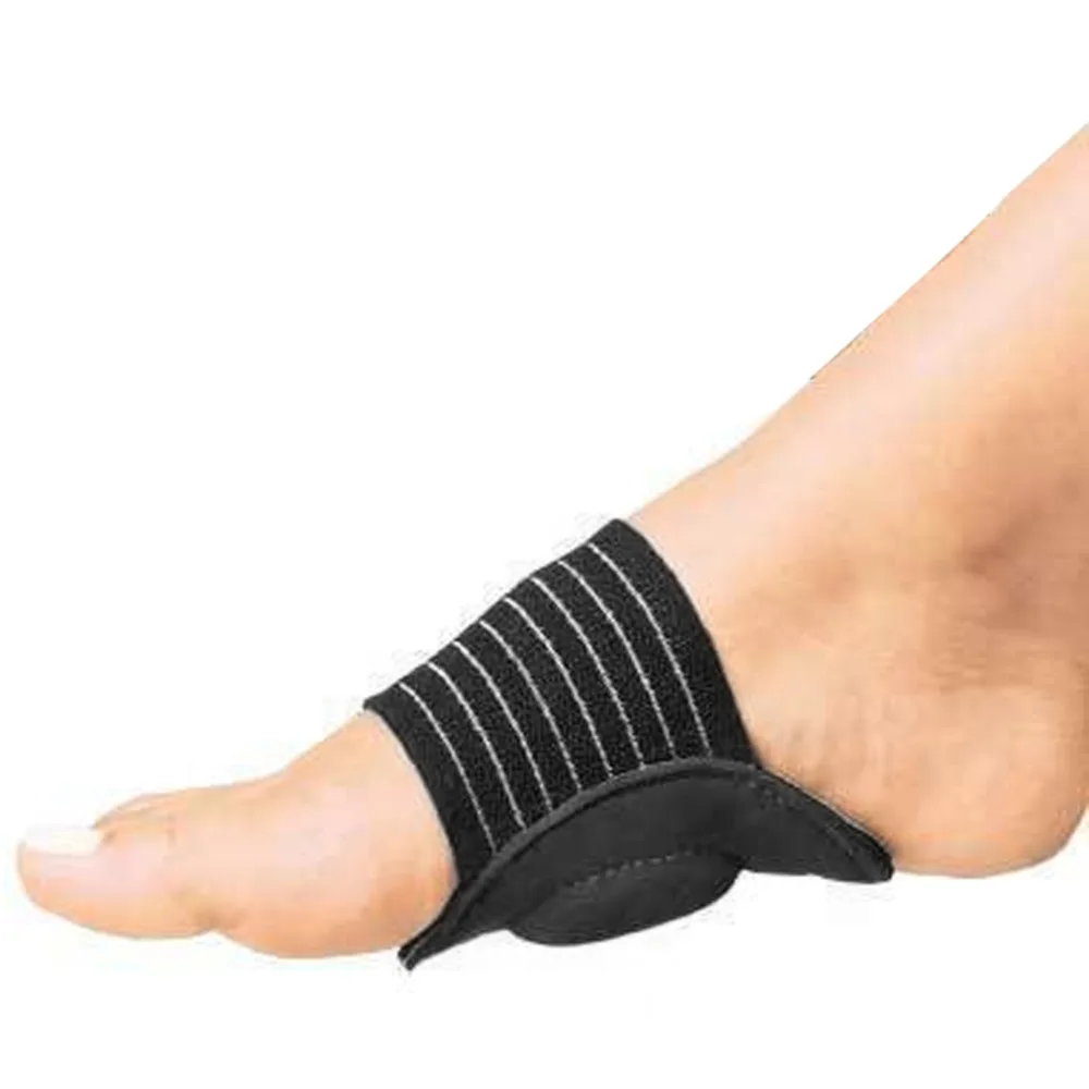 1 Pair Orthopedic Pad Cushioned Arch Foot Support Decrease Plantar Correction Relief Pain Feet Care Corrector Insole Flat Patch
