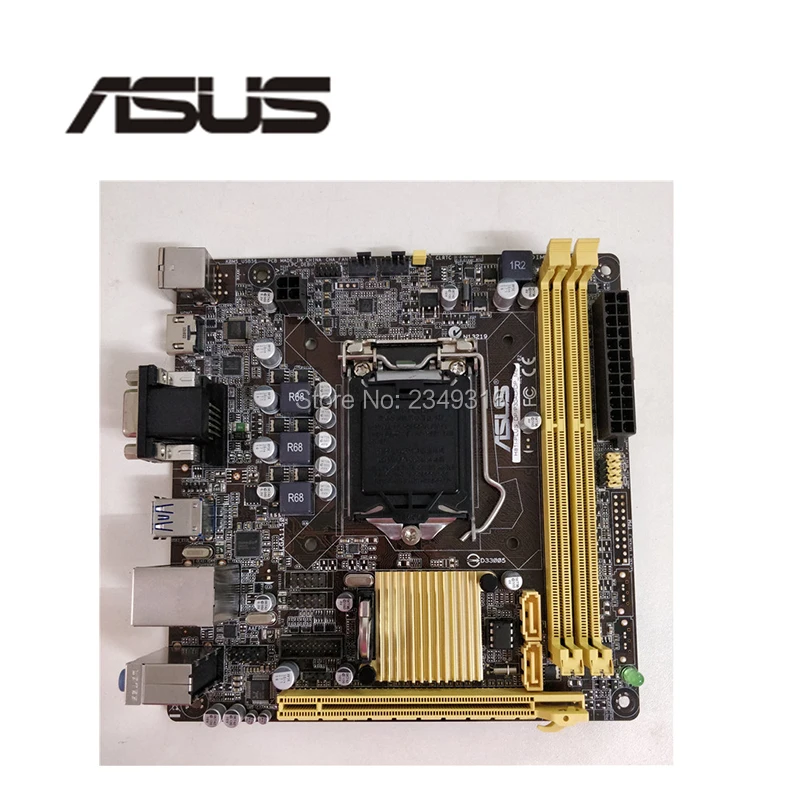 Mini-ITX HTPC 17*17 розетка LGA1150 USB3.0 SATA3 для ASUS H81I-PLUS_D рабочий стол для Intel H81 материнская плата DDR3