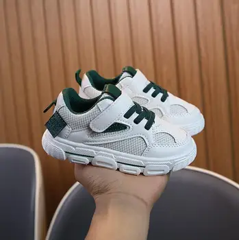 

Children Casual Shoes for Girls Sneaker Boys Sport Shoes Spring New Soft Bottom Baby Toddler Flat Sneakers Kids Running Shoes