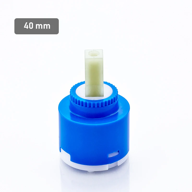 35mm 40mm Blue Bothroom/Basin/Kitchen Faucet Valve Ceramic Cartridge Valve Mixer Tap Repalce Accessories Faucet Replace Part Faucet Valve Faucet Cartridge