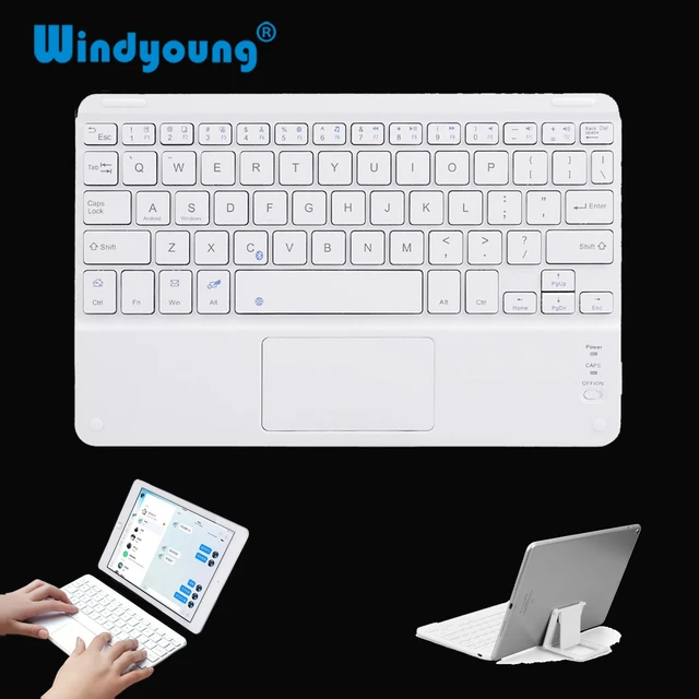 grådig vogn travl Touch Bluetooth Keyboard for Android Tablet Wireless Bluetooth Keyboard  With Touchpad for iPad PC Computer Samsung Tab Tablet - AliExpress