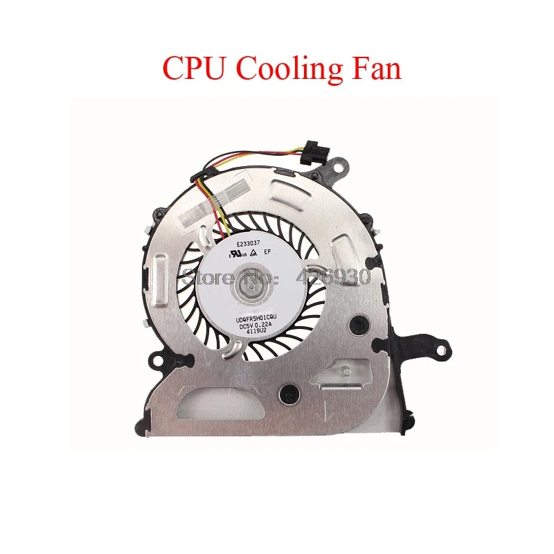 CPU Fan Вентилятор для ноутбука/радиатор и вентилятор для SONY для VAIO SVF13 F13 SVF13N SVF13N17PXB UDQFRSH01CQU AB06005HX0403Z1(00F11) 3FFI1TMN000 - Цвет: CPU Fan