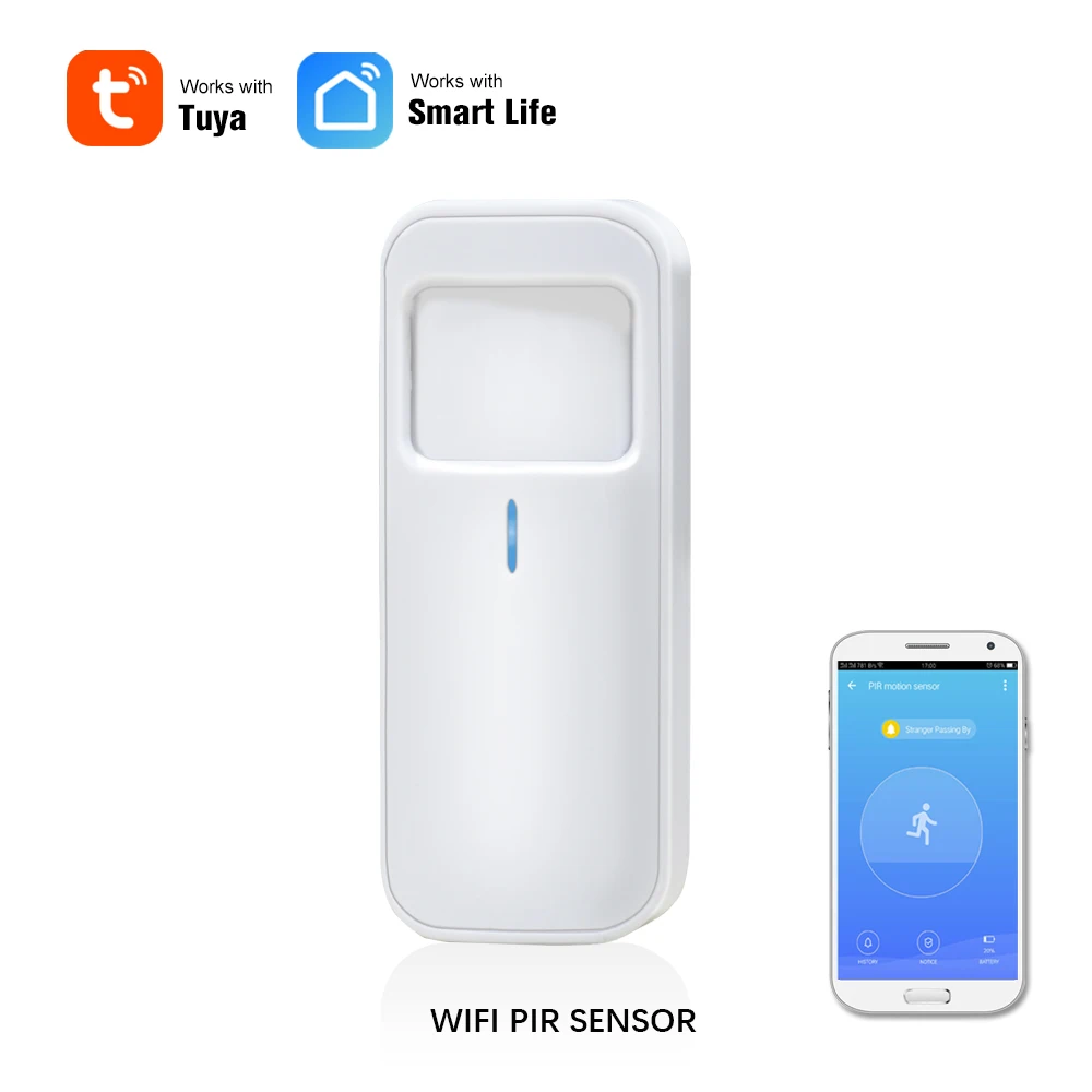 Tuya умный датчик движения PIR WIFI жизнь приложение беспроводная домашняя система