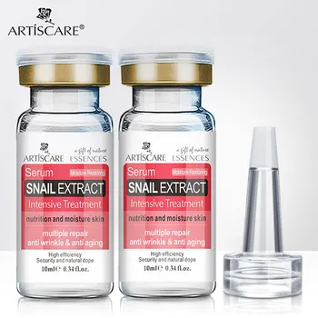 

ARTISCARE Snail Face Serum 2pcs Moisturizing & Anti Aging Skin Care Essence for Oil Control & Shrink Pores Wrinkle Repair Cream