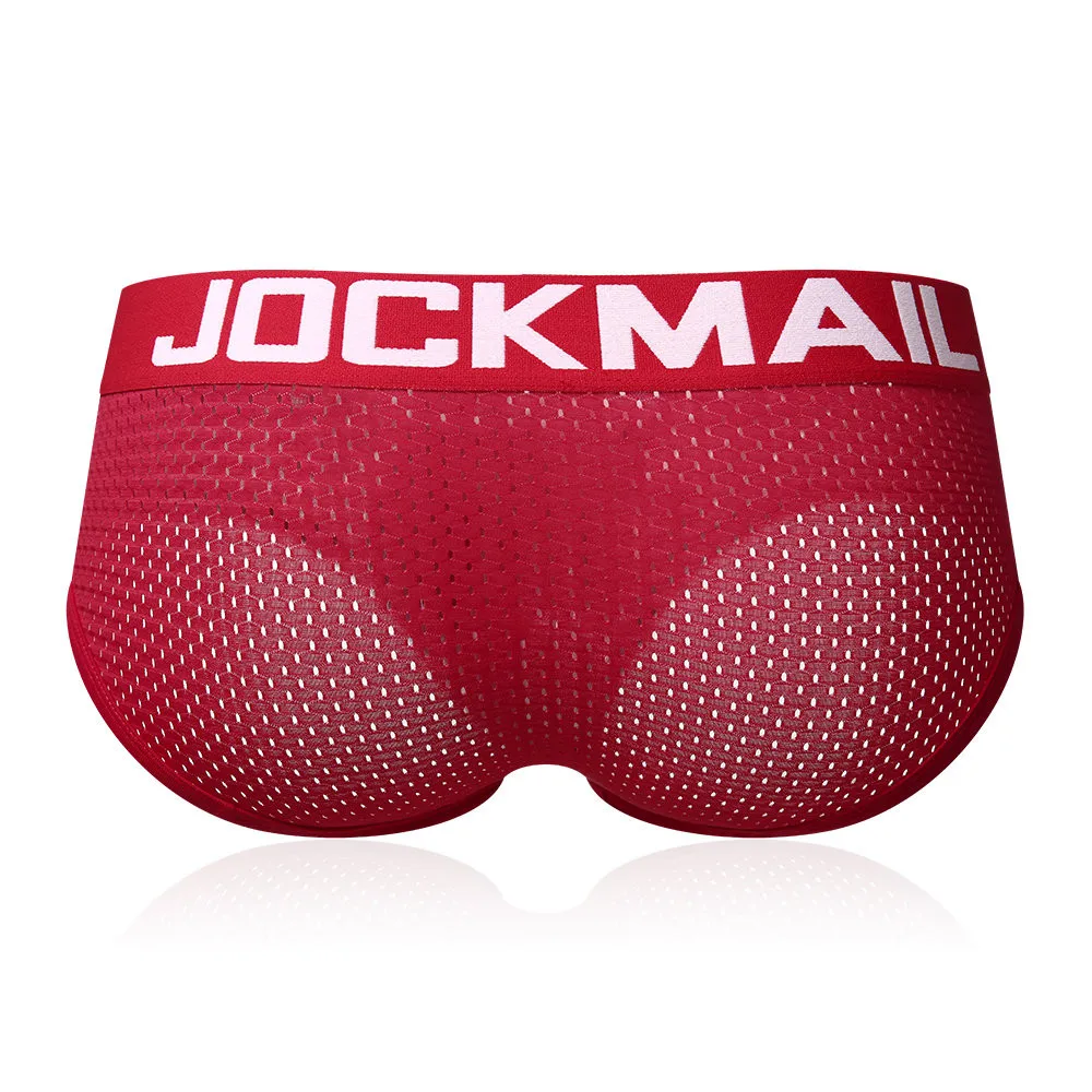 JOCKMAIL Новое мужское нижнее белье из шелкового ледяного шелка крутые дышащие