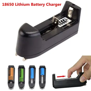 

18650 Lithium Battery Charger Single Slot 3.7V Charger 14500 18350 Laser Pen Flashlight Charger Lithium Battery Charger