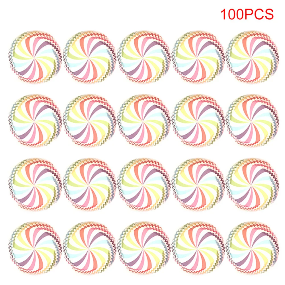 100 шт. милые для торта чехол s держатель бумага выпечки форма кухни инструмент