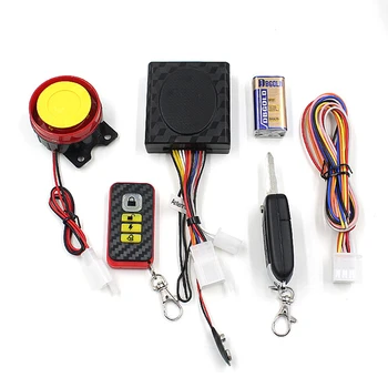 

Universal Motorcycle Anti-theft Security Alarm System with Remote Control Motorbike Bike Scooter Motor Warning System Key Fob