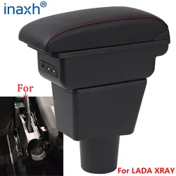 Reposabrazos para LADA XRAY, caja de almacenamiento central, reposabrazos para LADA XRAY, piezas de reacondicionamiento, accesorios de coche, detalles de piezas interiores