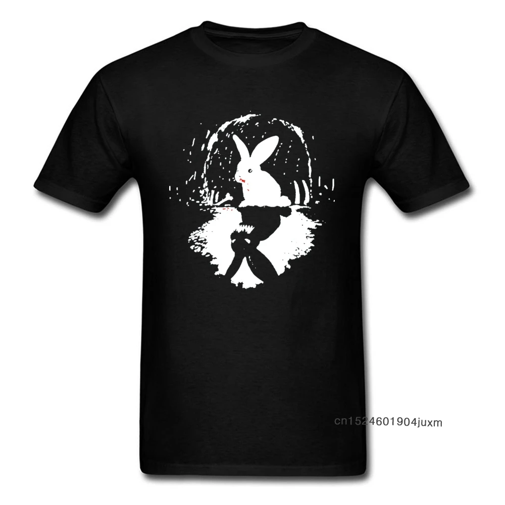 Comics T shirt Crazy Rabbit T Shirt 2019 Easter Day Tshirt For Men