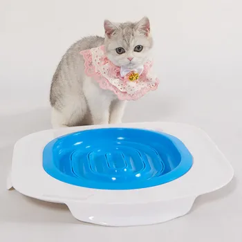 

Cat Toilet Disappearing Trainer Convenient Training System Kitten Toilet Trainer Pad Litter Box Alternative Cat Trainning Tools