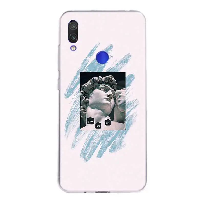 Альтернативные статуи искусство силиконовый чехол для Xiaomi Redmi Note 8 7 6 Pro 5 4 4X K20 7A S2 5A 6A Y3 Xiomi A3 9T 9 SE F1 S2 крышка