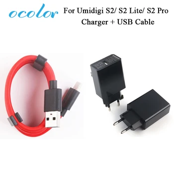 

ocolor For Umidigi S2 Fast Charger Charger Adapter EU Plug Charging Head For Umidigi S2 Lite S2 Pro Charger Plug Charging Head