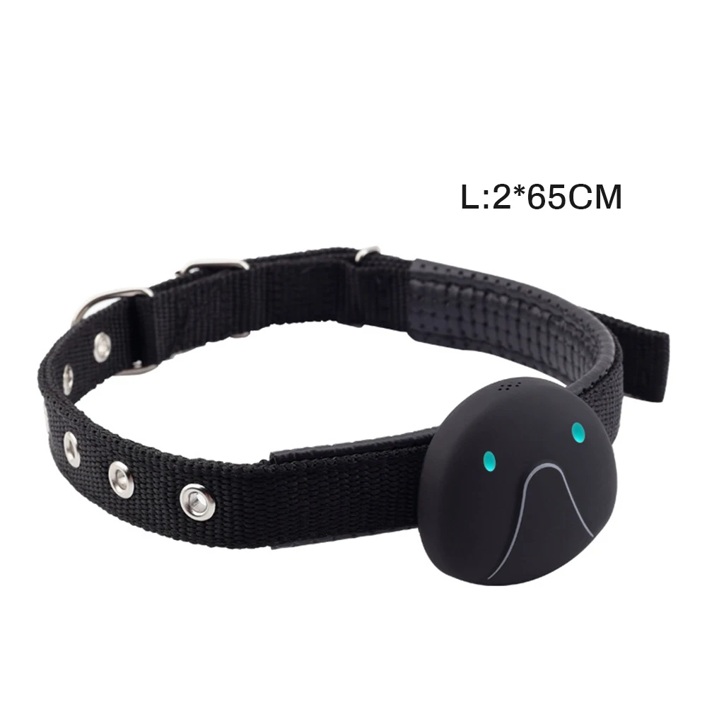 L BLACK Умный gps-трекер для домашних животных, собак, кошек, детей, телефонов, анти-потеря, водонепроницаемый gps локатор, сигнализация, кошелек, устройство для поиска ключей - Цвет: L BLACK