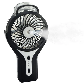

Mini Handheld USB Misting Fan with Personal Cooling Mist Humidifier Rechargeable Portable Mini Misting Cooling Fan for Home Offi