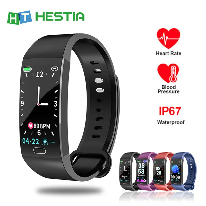 Фитнес браслет смарт женские и мужские Смарт часы измерение кровяного давления
