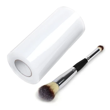 

2 Pcs Accessories: 1 Pcs 15CM x 50M Tulle Tulle Ribbon Fabric Table Runner & 1 Pcs Double-Head Makeup Brush Eye Shadow Brush Fou