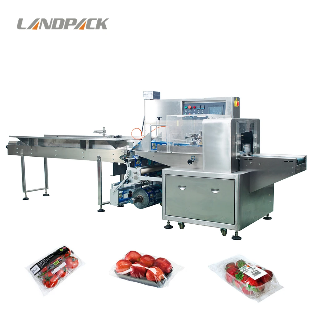 Multifunction packaging systems stainless steel flow packing machine